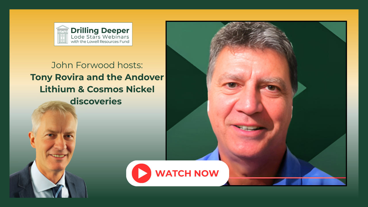 Tony Rovira and the Andover Lithium Discovery