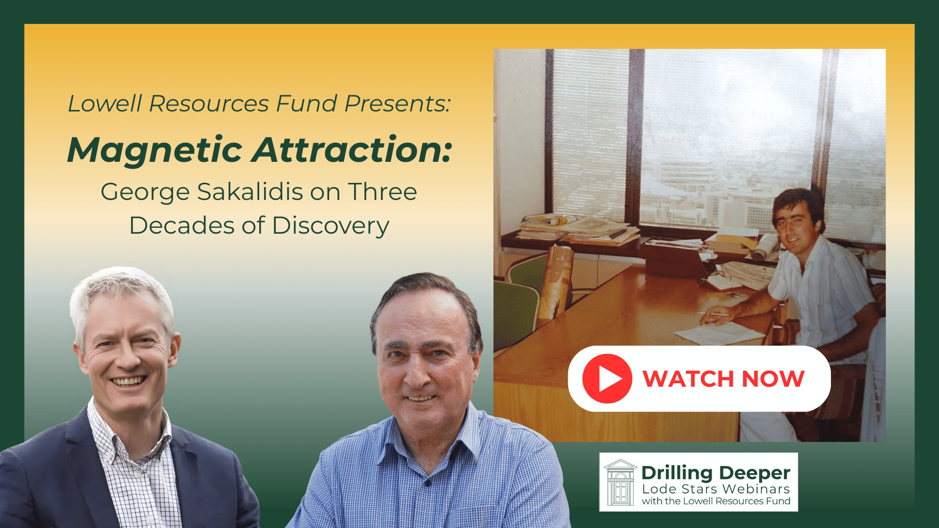 Magnetic Attraction: George Sakalidis on Three Decades of Discovery
